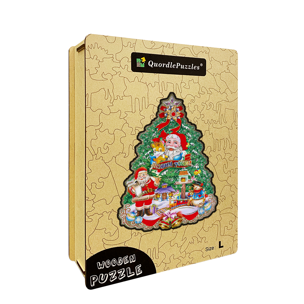 Quebra-cabeça de desejos de natal