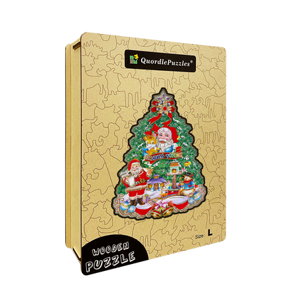 Quebra-cabeça de desejos de natal