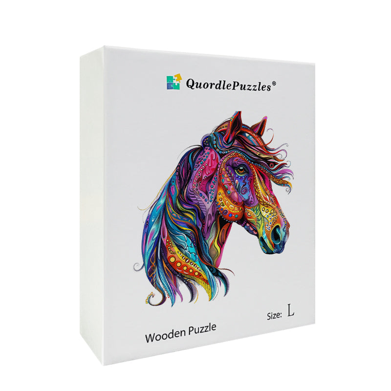 🔥Último dia 92% -cavalo com pintas arco-íris