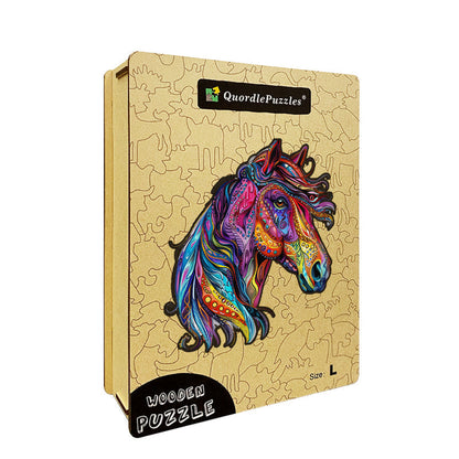 🔥Último dia 92% -cavalo com pintas arco-íris