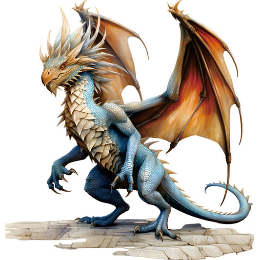 🔥Último dia 85% de desconto - clipart de dragão de fantasia isolado