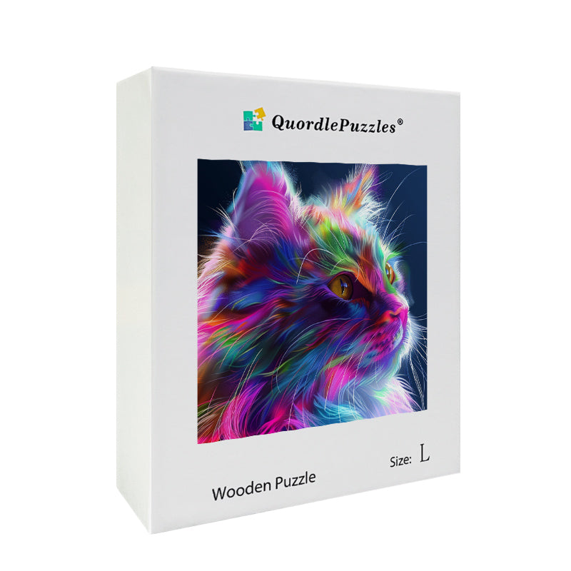 🔥Último dia 85% de desconto - explosão de cores de gato
