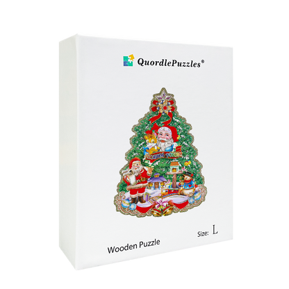 Quebra-cabeça de desejos de natal