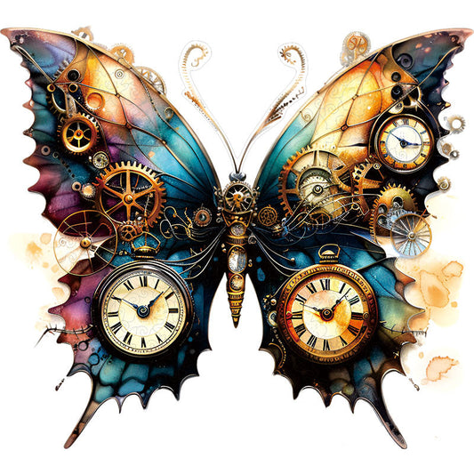 🔥Último dia 85% de desconto - borboleta steampunk