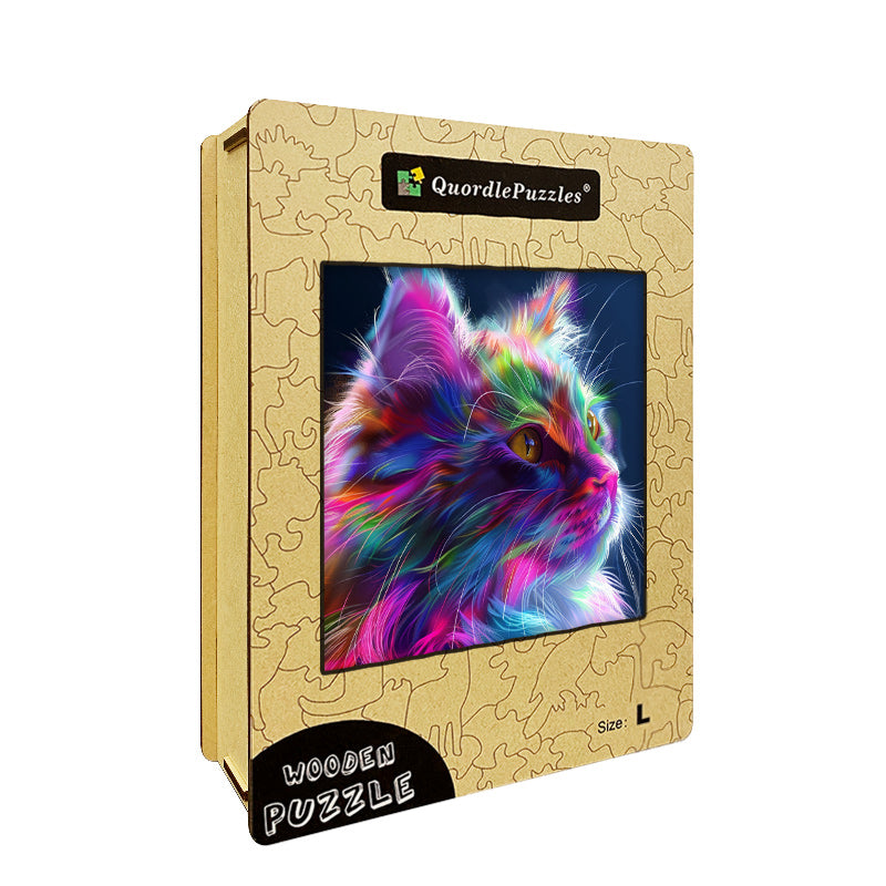 🔥Último dia 85% de desconto - explosão de cores de gato