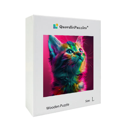 🔥Último dia 85% de desconto-gato multicolorido