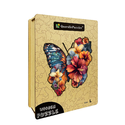 🔥Último dia 85% de desconto - borboleta com flores
