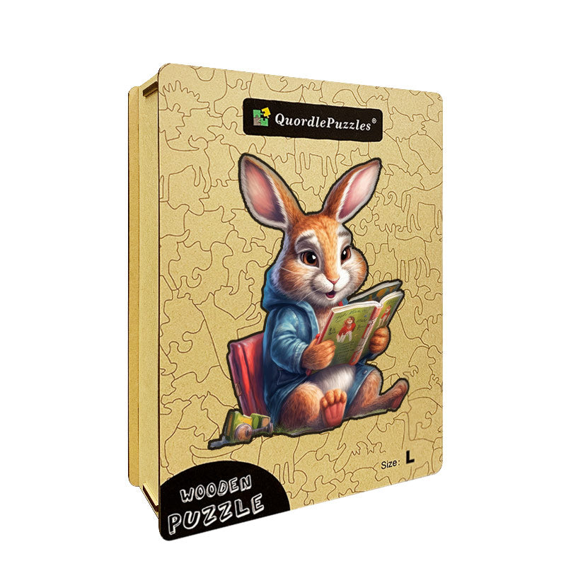 🔥Último dia 85% de desconto - livro de leitura de coelho fofo