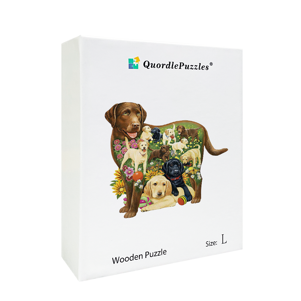 Quebra-cabeça de cachorro de gramado