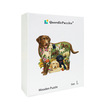 Quebra-cabeça de cachorro de gramado