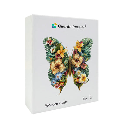 🔥Último dia 85% de desconto - borboleta de flores coloridas